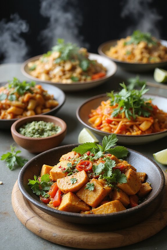 vibrant vegan thai curries